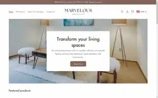 Marveloushomedecor247.com Screenshot 2024-05-03 16:55:28