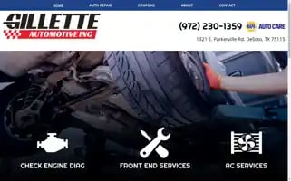 Gilletteautorepair.com Screenshot 2024-05-15 23:34:19