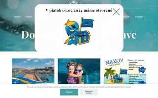 Aquaparktrnava.sk Screenshot 2024-07-10 09:03:57