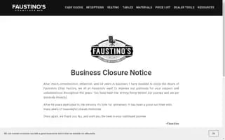 Faustinosfurniture.com Screenshot 2024-06-14 01:11:20