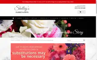 Shelleysfloristandgifts.com Screenshot 2024-05-16 17:01:56