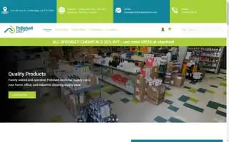 Polishedjanitorial.com Screenshot 2024-07-02 18:01:38