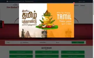 Newroshantravels.com Screenshot 2024-04-14 11:39:43