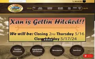 Oldsouthtrailers.com Screenshot 2024-05-16 10:43:50