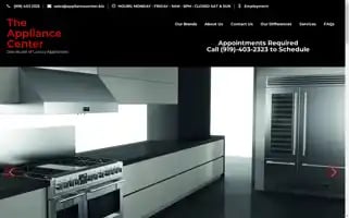 Appliancecenter.biz Screenshot 2024-05-08 13:37:23