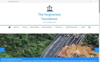 Theforgivenessfoundation.org Screenshot 2024-05-14 08:51:33