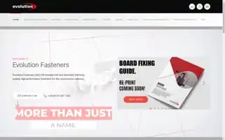 Evolutionfasteners.co.uk Screenshot 2024-05-15 21:33:48