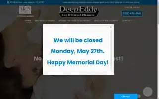 Deepeddyrugcleaners.com Screenshot 2024-05-15 19:37:24