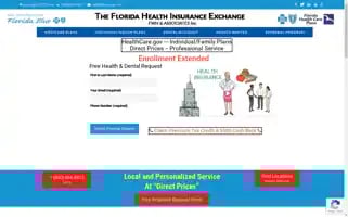 Thefloridahealthinsuranceexchange.com Screenshot 2024-05-14 08:49:56