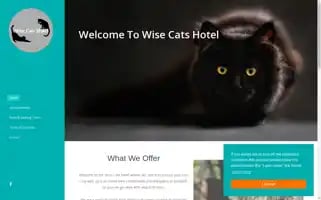 Wisecatshotel.co.uk Screenshot 2024-04-22 10:12:52