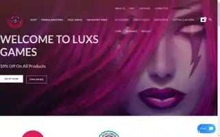 Luxsgames.com Screenshot 2024-05-27 00:06:20