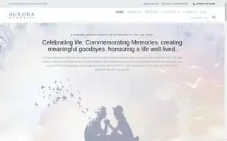Auroramemorial.com Screenshot 2024-05-19 01:19:06