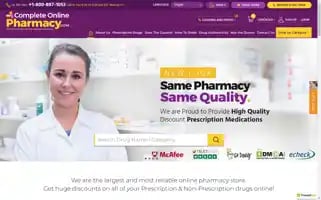 Completeonlinepharmacy.com Screenshot 2024-05-09 05:28:40