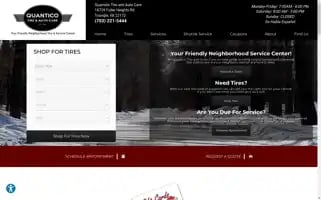 Quanticotireandautocare.com Screenshot 2024-05-13 14:43:11