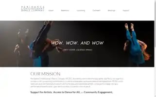 Peridancecontemporary.org Screenshot 2024-07-05 12:53:51