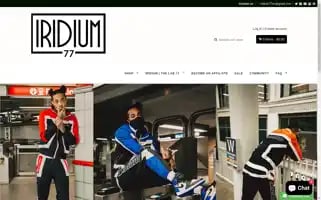 Iridiumclothingco.com Screenshot 2024-05-05 07:07:15