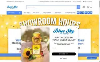 Blueskybeesupply.com Screenshot 2024-05-08 20:01:38