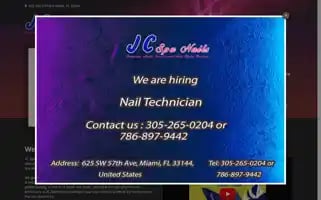 Jcspanailsmiami.com Screenshot 2024-05-12 12:43:27