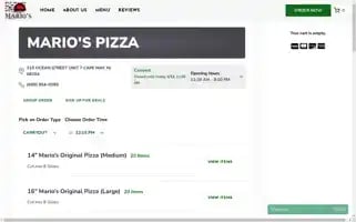 Ordermariosofcapemay.com Screenshot 2024-06-13 13:26:14