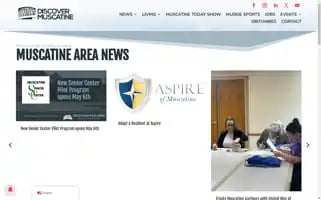 Discovermuscatine.com Screenshot 2024-05-09 10:41:55
