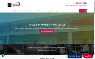 Nissanofathensservice.com Screenshot 2024-05-13 03:52:34
