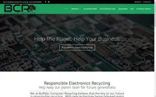 Buffalocomputerrecycling.com Screenshot 2024-05-15 15:50:50