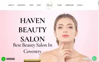 Havenbeautysalon.uk Screenshot 2024-05-22 21:04:01
