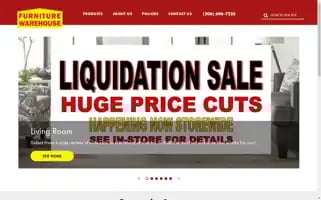 Thefurniturewarehouse.ca Screenshot 2024-05-14 08:55:51