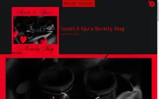 Sweetandspicenoveltyshop.com Screenshot 2024-05-27 12:54:44