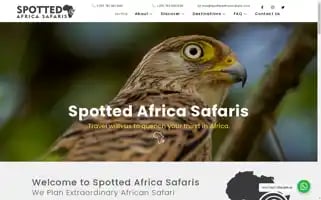 Spottedafricasafaris.com Screenshot 2024-05-28 07:16:47