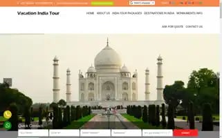 Vacationindiatour.com Screenshot 2024-04-17 18:43:12