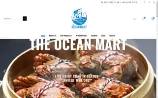 Theoceanmart.com Screenshot 2024-06-26 15:54:30