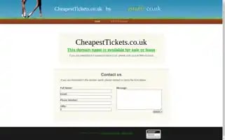 Cheapesttickets.co.uk Screenshot 2024-04-22 20:24:27