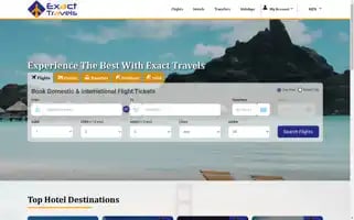 Exacttravels.com Screenshot 2024-04-17 05:44:27