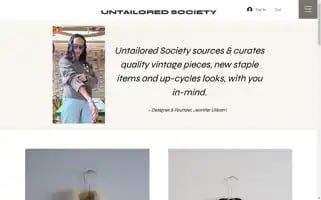 Untailoredsociety.com Screenshot 2024-05-03 20:27:48