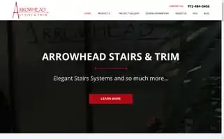 Arrowheadstairs.com Screenshot 2024-07-06 12:11:33