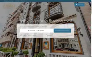 Avenuehotel.be Screenshot 2024-04-19 10:59:10