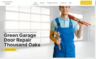 Greengaragedoorrepairthousandoaks.com Screenshot 2024-05-18 22:36:22