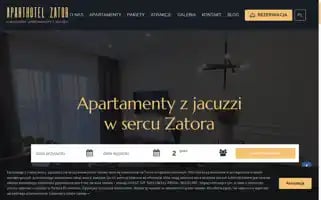 Aparthotel-zator.pl Screenshot 2024-04-16 14:05:42