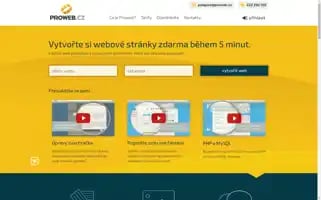Proweb.cz Screenshot 2024-07-02 15:40:29