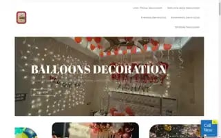 Balloonsdecorationnearme.com Screenshot 2024-05-24 03:16:27