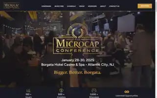 Themicrocapconference.com Screenshot 2024-07-07 08:49:05