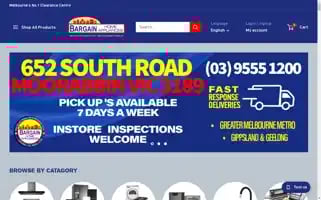 Bargainhomeappliances.com.au Screenshot 2024-05-04 09:00:06