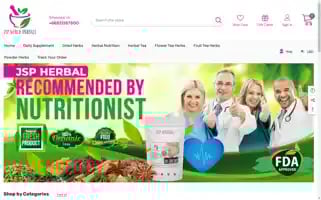 Jspherbs.com Screenshot 2024-04-27 15:38:42