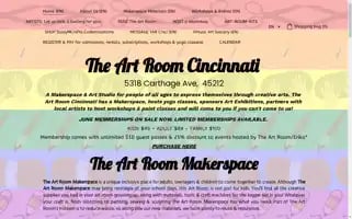 Theartroomcincinnati.com Screenshot 2024-05-25 21:56:22