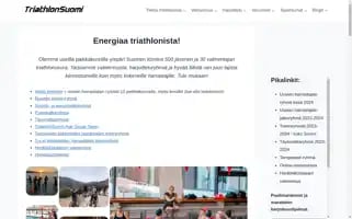 Triathlonsuomi.com Screenshot 2024-06-11 13:52:32