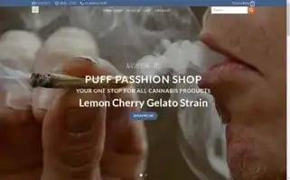 Puffpassion.shop Screenshot 2024-05-27 16:44:32