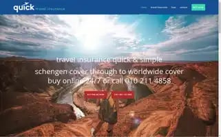 Quicktravelinsurance.co.za Screenshot 2024-04-22 18:50:14