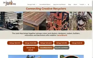Thejunkmap.com.au Screenshot 2024-05-14 09:26:09