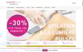 Esthetic-center-tournefeuille.com Screenshot 2024-04-18 10:42:00
